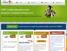 Tablet Screenshot of credilaonestop.com